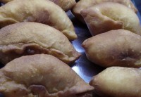 Пирожки жаренные с яйцом и зелёным луком на Пролетарской12А
